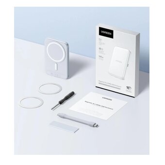  Бокс внешний для жесткого диска UGREEN D619 (55151) Magnetic M.2 NVMe SSD Enclosure 10Gbps серебристый 