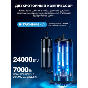  Сплит-система Snow Leopard SL-77S24 