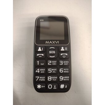  УЦ Мобильный телефон Maxvi B110 black (плохая упаковка, пересборка устройства) 