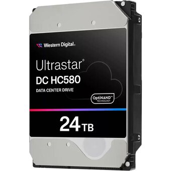  HDD WD Ultrastar DC HC580 WUH722422ALE6L4 3.5" 24TB SATA 6Gb/s, 7200rpm, 512MB, 512e/4Kn 