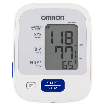  Тонометр автоматический OMRON M2 Basic HEM-7121-ALRU 