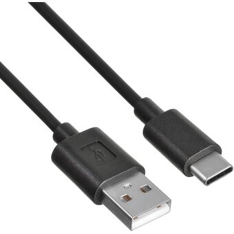  Кабель KINGPRICE KP-USBAC-3A-1m USB Type-C(m)-USB (m) 1м 3A черный 