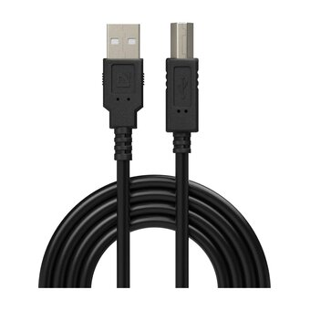  USB кабель DEFENDER USB 2.0 AM-BM 30AWG (87011) никель, 1.8м 