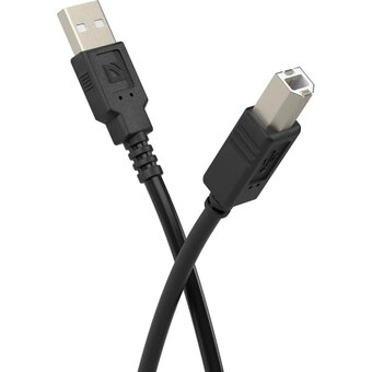  USB кабель DEFENDER USB 2.0 AM-BM 30AWG (87011) никель, 1.8м 