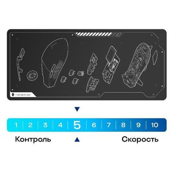  Коврик для мыши Thunderobot MG9 Isoplane (JM03NK00BRU) 