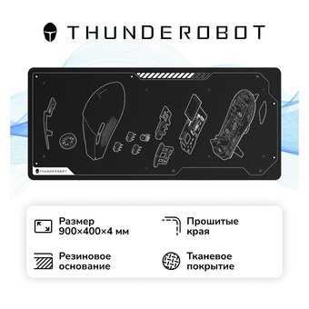 Коврик для мыши Thunderobot MG9 Isoplane (JM03NK00BRU) 