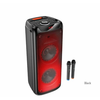  Портативная колонка HOCO DS53 Flame light BT speaker черный 