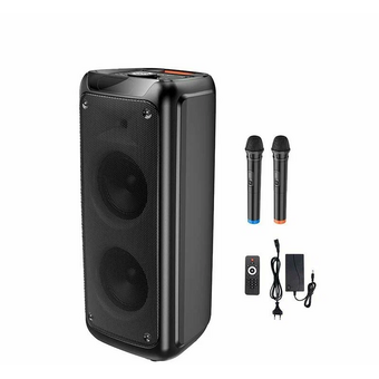  Портативная колонка HOCO DS53 Flame light BT speaker черный 