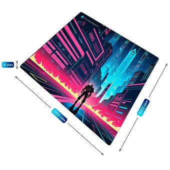  Коврик для мыши Thunderobot MC4 Cyber City (JM03NN00BRU) 
