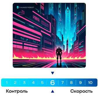  Коврик для мыши Thunderobot MC4 Cyber City (JM03NN00BRU) 