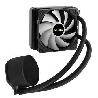  СВО ExeGate BlackWater-120V3.PWM.RGB EX298720RUS (RGB подсветка, LGA2066/2011/1366/1150/1151/1155/1156/1200/1700/1851) 