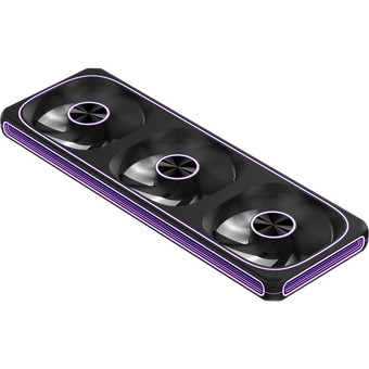  Вентилятор Formula Air Fusion 3 BK ARGB 360х120x28 черный 4-pin 34.95дБ Ret 