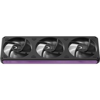 Вентилятор Formula Air Fusion 3 BK ARGB 360х120x28 черный 4-pin 34.95дБ Ret 