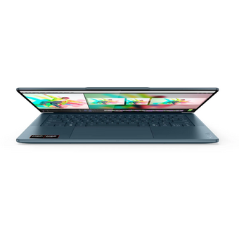  Ноутбук Lenovo Yoga Pro 7 14ASP10 (83LX000RRK) Ryzen AI 9 365 32Gb SSD 1Tb AMD Radeon 880M Graphics 14.5 3K OLED Cam 84Вт*ч No OS Темно-бирюзовый 
