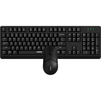  Клавиатура+мышь беспроводная RAPOO X1500 черный 