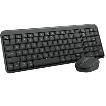  Комплект клавиатура и мышь Logitech MK250 Wireless Compact Bluetooth Combo Graphite 920-013853 