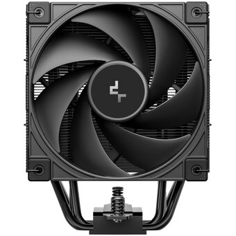  Кулер DEEPCOOL AK500 G2 LGA1851/1700/1200/115X/AM5/AM4 (TDP 240W, PWM, Fan 120mm, 5 тепл. трубок, Copper Base, Wood-grain top cover, черный) 
