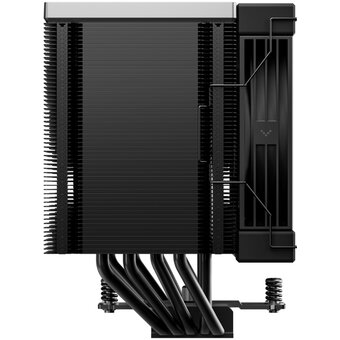  Кулер DEEPCOOL AK500 G2 LGA1851/1700/1200/115X/AM5/AM4 (TDP 240W, PWM, Fan 120mm, 5 тепл. трубок, Copper Base, Wood-grain top cover, черный) 
