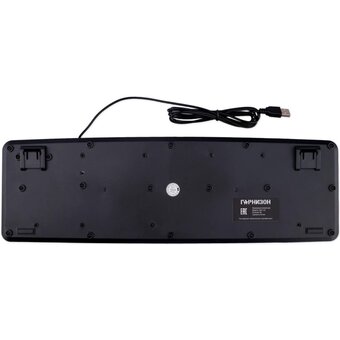  Комплект клавиатура+мышь Гарнизон GKS-122 черный 