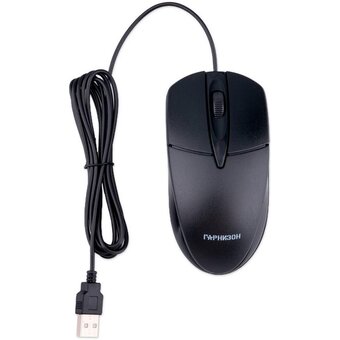  Комплект клавиатура+мышь Гарнизон GKS-122 черный 