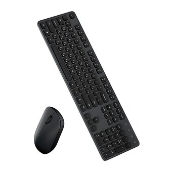  Клавиатура и мышка Xiaomi Mijia WXJS03YM Wireless Set 3 Deep Space Русские буквы Black 