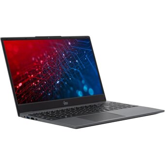  Ноутбук IRU Tactio 15BHR (2139182) Ryzen 7 5825U 16Gb SSD512Gb AMD Radeon Graphics IPS FHD (1920x1080) Win11Pro black 4000mAh 
