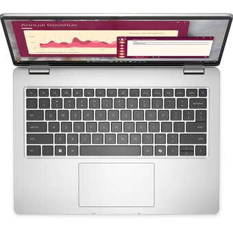  Ноутбук Dell Pro 14 (PRO14-7653) Core Ultra 7 255U 16Gb SSD512Gb Intel Graphics 14" WVA FHD+ (1920x1200) Linux grey WiFi BT Cam 