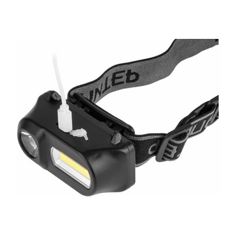  Фонарь налобный ЮПИТЕР JP1057, встроенный акк + USB ЗУ 