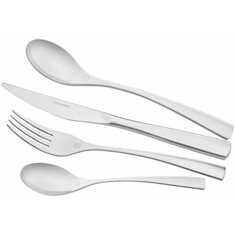  Набор столовых приборов Rondell Bridget RD-1854, 24предм стальной 