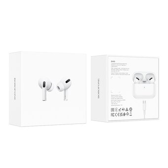  Наушники bluetooth BOROFONE BW80 True wireless stereo headset белый 