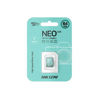  Карта памяти HIKSEMI Neo Lux (HS-TF-D3/64G) microSDHC 64GB (без SD адаптера) 