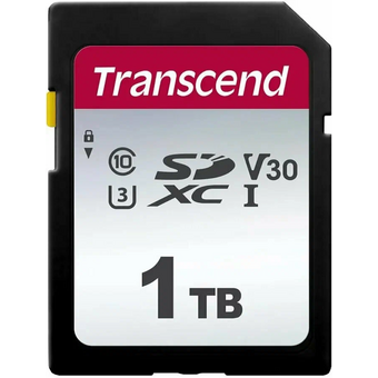  Карта памяти Transcend TS1TSDC300S SDXC 1TB 300S w/o adapter 