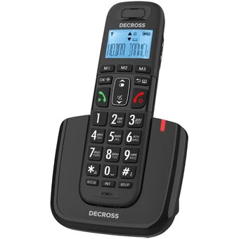 Радиотелефон DECROSS DC1013 (DC1013000000000) черный 