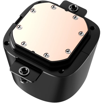  СВО ID-COOLING FX240 LCD (Soc 1851/1700/1200/115X/AM5/AM4, 2x120mm fan, 2000rpm, 27.2 дБ, 300W, PWM 4-pin/5V 3Pin ARGB,Cop) 