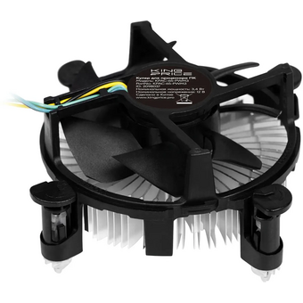  Кулер KINGPRICE KPAC-65-PWM3, 4-pin, черный, 92мм, Ret 