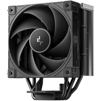  Кулер DEEPCOOL AK400 G2 LGA1851/1700/1200/115X/AM5/AM4 (TDP 220W, PWM, Fan 120mm, 4 тепл. трубки, Wood-grain top cover, черный) RET 