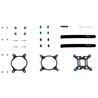  Вентилятор Ocypus Delta L24 BK ARGB V2, 240mm, ARGB Pump,2x120mm ARGB fans, LGA115X/1200/1700/18XX, AM4/AM5 