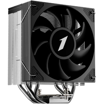  Кулер 1STPLAYER Cryo CY12 Black (CY12-BK) / 4HPx6mm, single tower, 1x120mm fan, 750-1900 RPM, 57.6 CFM, 38.2 dBA 
