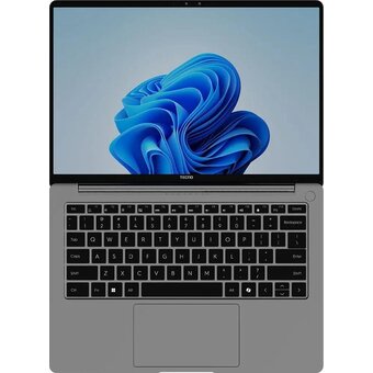  Ноутбук Tecno MegaBook T14RA Air (71003300539) Core i5 1334U 16Gb SSD1Tb Intel Iris Xe graphics 14" IPS WUXGA (1920x1200) Windows 11 Home grey WiFi 