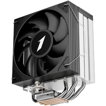  Кулер 1STPLAYER Cryo CY12 Black (CY12-BK) / 4HPx6mm, single tower, 1x120mm fan, 750-1900 RPM, 57.6 CFM, 38.2 dBA 