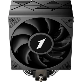  Кулер 1STPLAYER Cryo CY12 Black (CY12-BK) / 4HPx6mm, single tower, 1x120mm fan, 750-1900 RPM, 57.6 CFM, 38.2 dBA 
