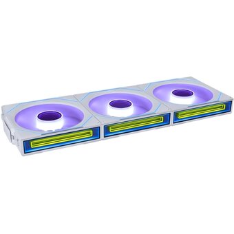  Комплект вентиляторов (3шт.) Lian Li Uni Fan SL-INF Wireless 120 (G99.12SLIN1W3W.R0)/12SLIN1W3W White/120x122,1x25мм (PWM, ARGB, 2300 об/мин (Max.)) 