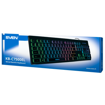  Клавиатура SVEN KB-C7500EL 