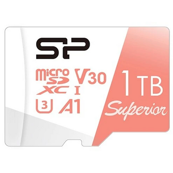  Карта памяти Silicon Power Superior SP001TBSTXDV3V20 microSDXC 1TB V30 A1 w/o adapter 