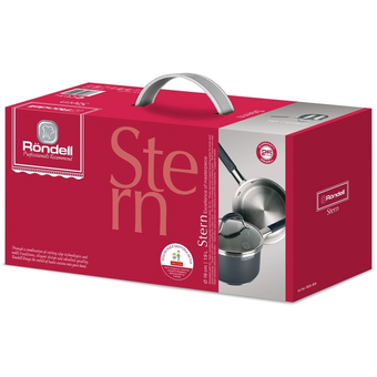  Ковш Rondell Stern RDS-008 1.9л d-16см темно-серый 