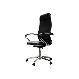  Кресло МЕТТА ErgoLife Comfort (Z1F6.16.1.543) сетка, черный/черный 