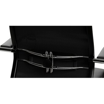  Кресло МЕТТА ErgoLife Comfort (Z1F6.16.1.543) сетка, черный/черный 