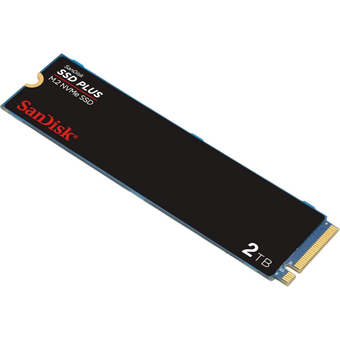  SSD SanDisk Plus (SDA3N-2T00-G26) M.2 2280 NVMe 2Tb, 3200MBs/3000MBs TBW 100, 1 year 