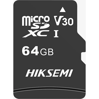  Карта памяти HIKSEMI Neo Adapter (HS-TF-C1/64G/ADAPTER) microSDHC 64GB (с SD адаптером) R/W Speed 92/30MB/s 