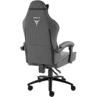  Кресло игровое ZONE 51 Invader x-weav (Z51-VAF-GY) ткань, серый 
